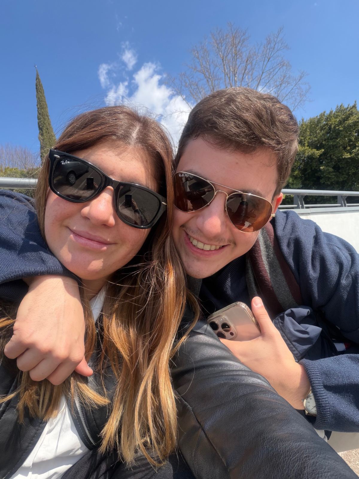 Lourdes y Pablo juntos